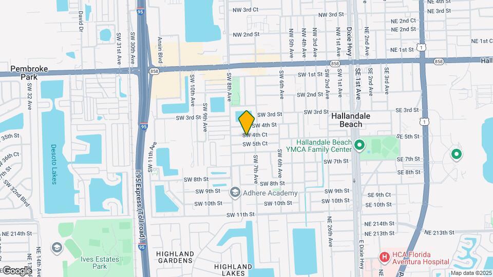 713 SW 4th Ct Mapa y Detalles de la Ubicación