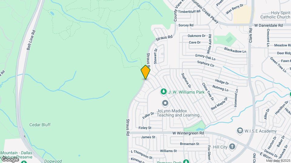 736 Deloach Dr Map and Location Details