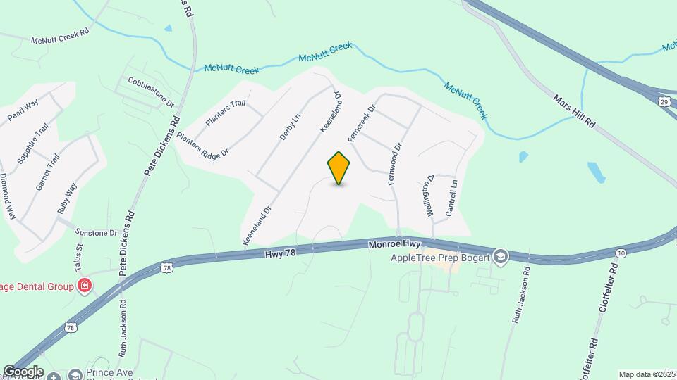 1062 Canter Bend Map and Location Details