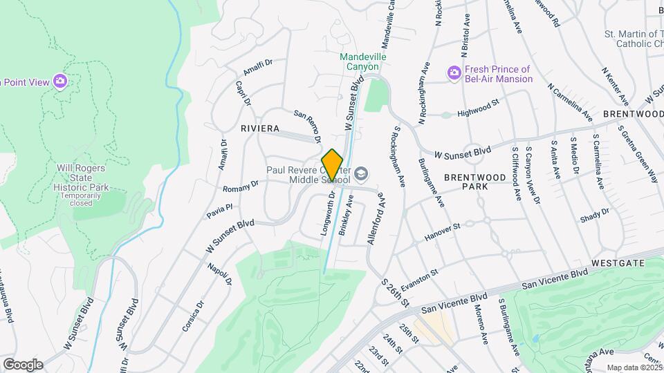 1483 Allenford Ave Map and Location Details