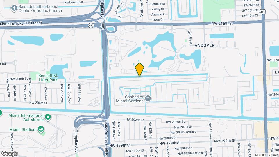 1301 NW 207th St Map and Location Details