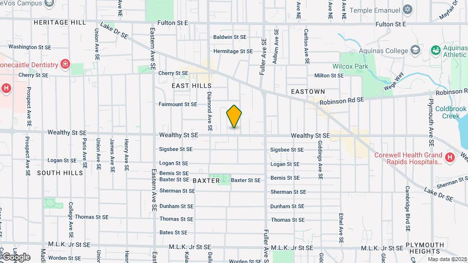 1053 Wealthy St SE Map and Location Details