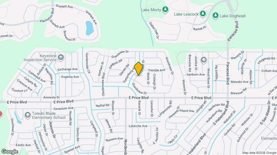 1544 Waldorf Dr Map and Location Details