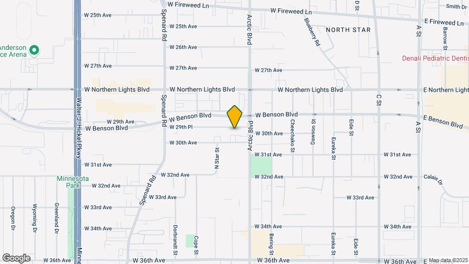 808 W 29th Pl Mapa y Detalles de la Ubicación