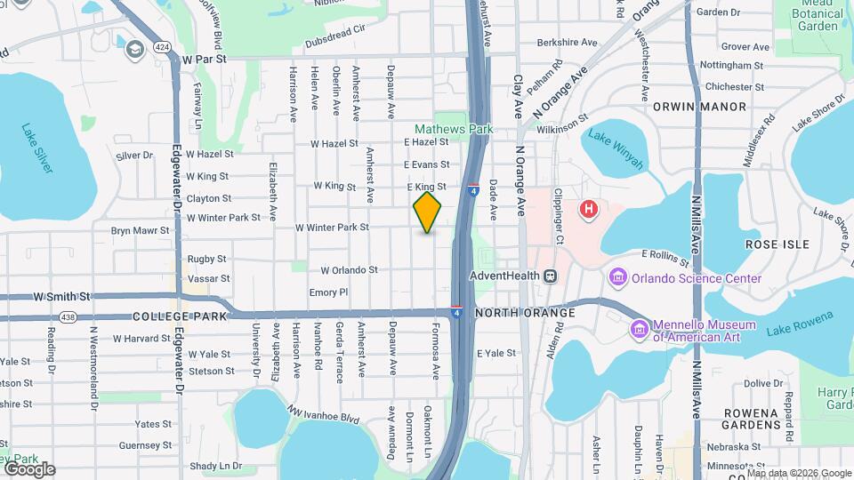 2506 Formosa Ave Map and Location Details