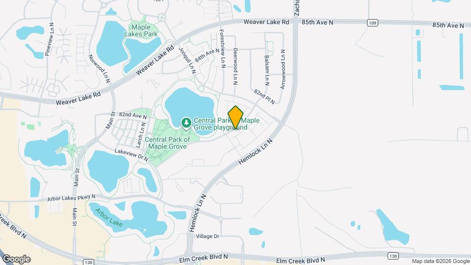 8056 Central Park Way Map and Location Details