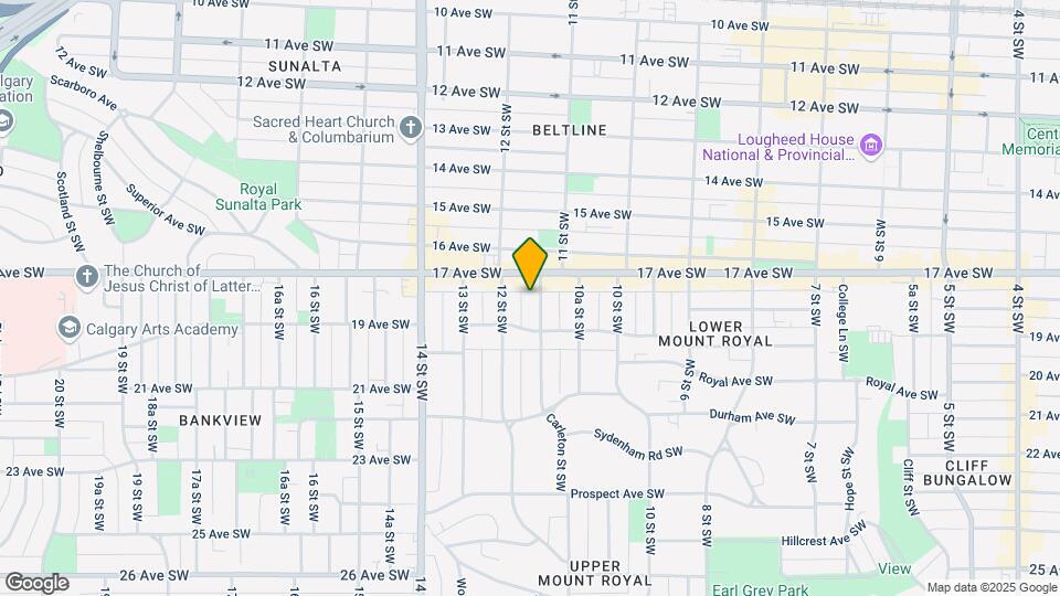 1713 11th St SW Map and Location Details