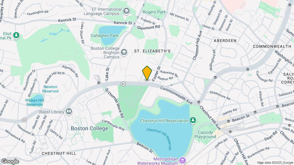 2031 Commonwealth Avenue, Unit 2 Mapa y Detalles de la Ubicación