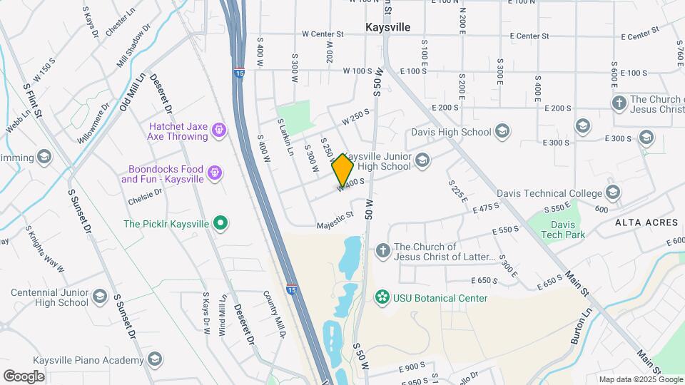 175 W 400 S Map and Location Details