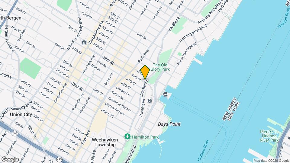 941 JFK Blvd E Map and Location Details