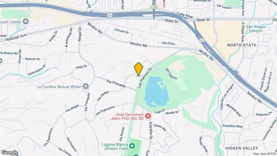 525 Las Palmas Dr Map and Location Details