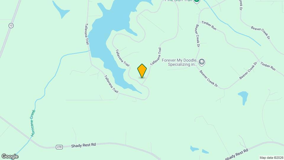 2066 Tallavana Trail Map and Location Details