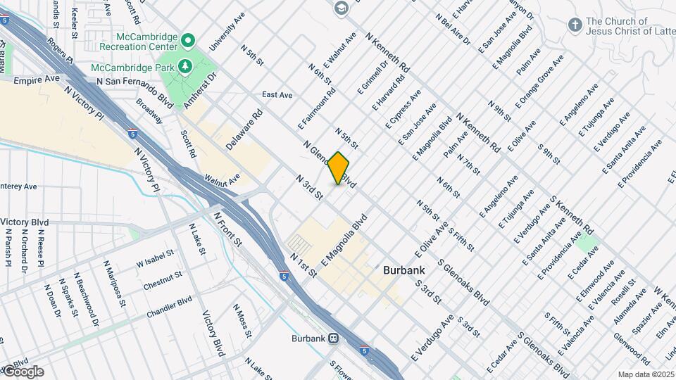 350-354 E Cypress Ave Map and Location Details