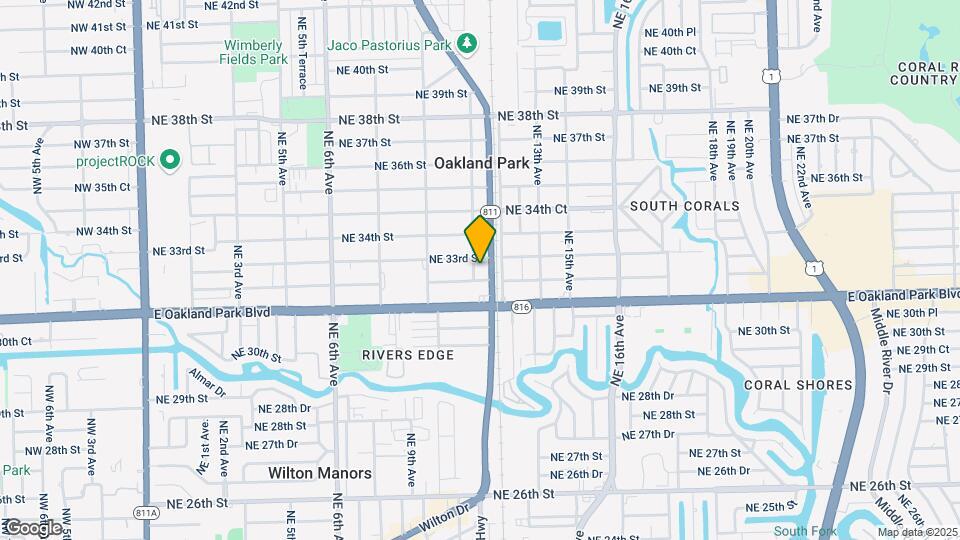 3256 NE 11th Ave Mapa y Detalles de la Ubicación