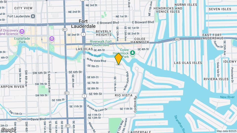 1115 SE 5th Ct Map and Location Details