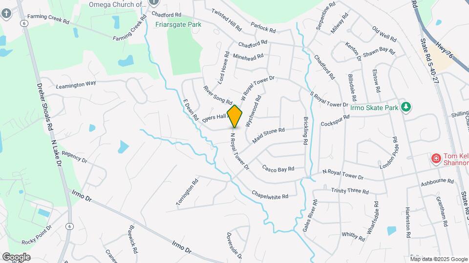 812 N Royal Tower Dr Map and Location Details