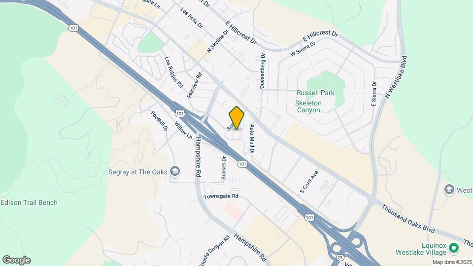 3380 Los Robles Rd Map and Location Details