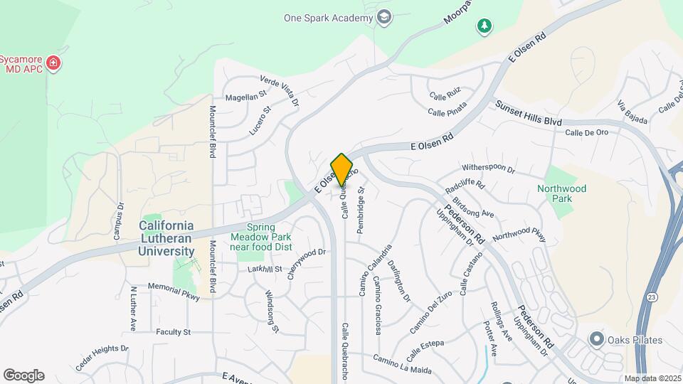 3401 Calle Quebracho Map and Location Details