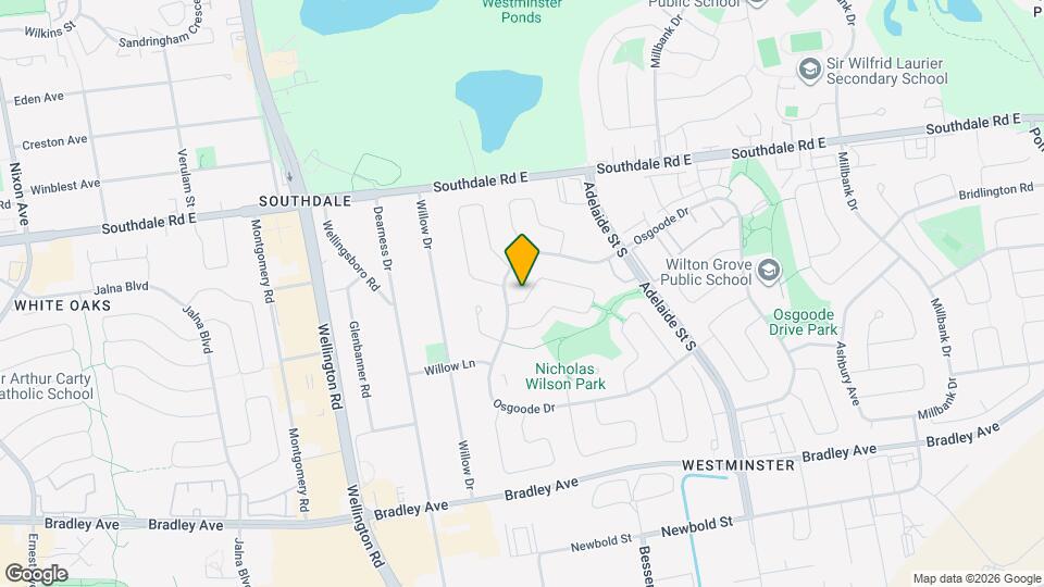 12 Mendip Crescent Map and Location Details