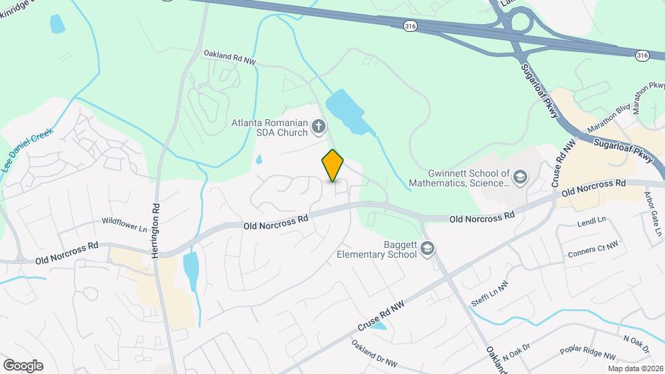 2150 Waterford Park Dr Map and Location Details