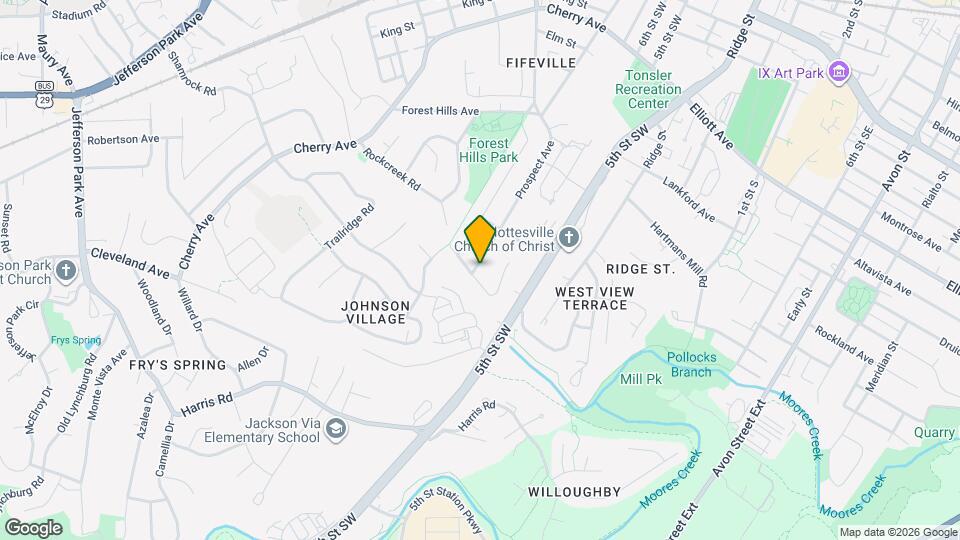 933 Rock Creek Rd Map and Location Details