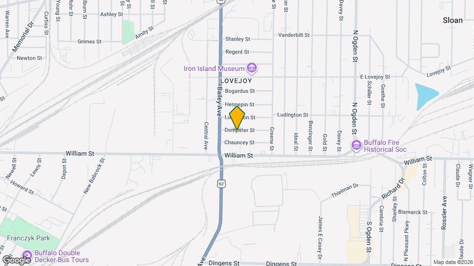 37 Dempster St Mapa y Detalles de la Ubicación