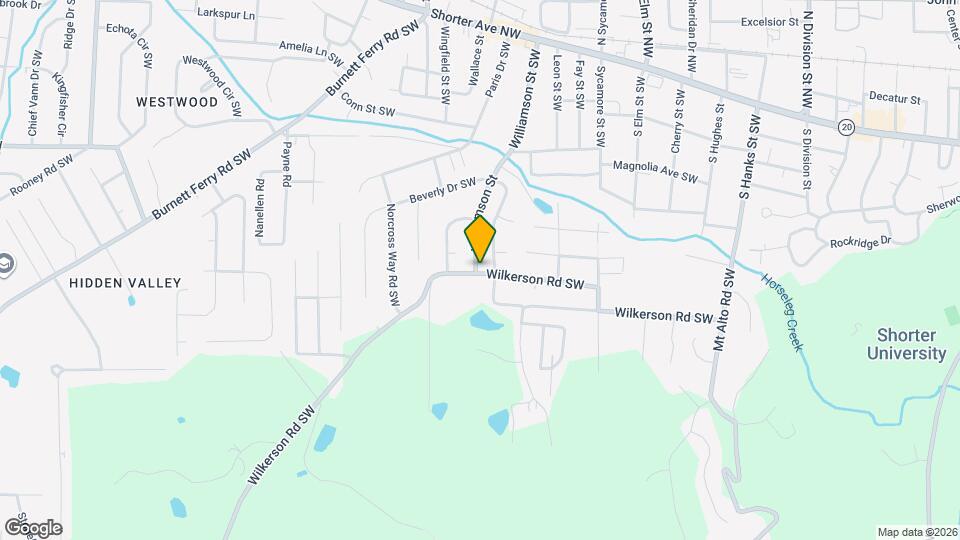 135 Williamson St Map and Location Details