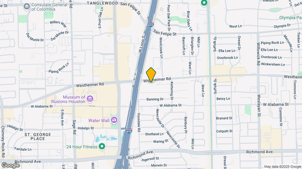 Furnished Studio-Houston - Galleria - West Map and Location Details