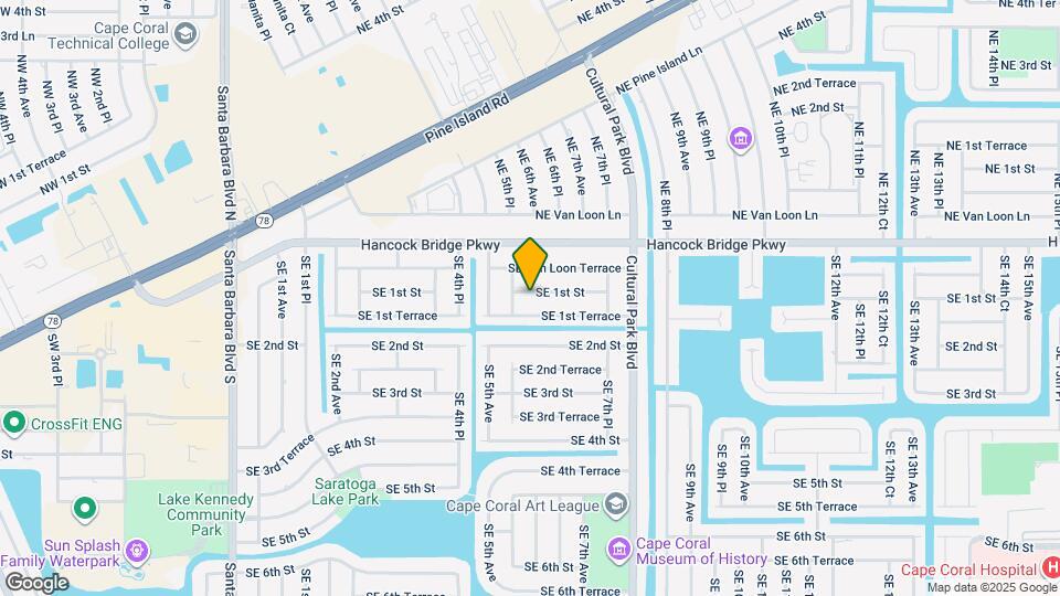 526 SE 1st St Map and Location Details