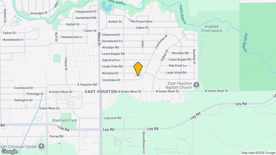 9037 Crestview Dr Map and Location Details