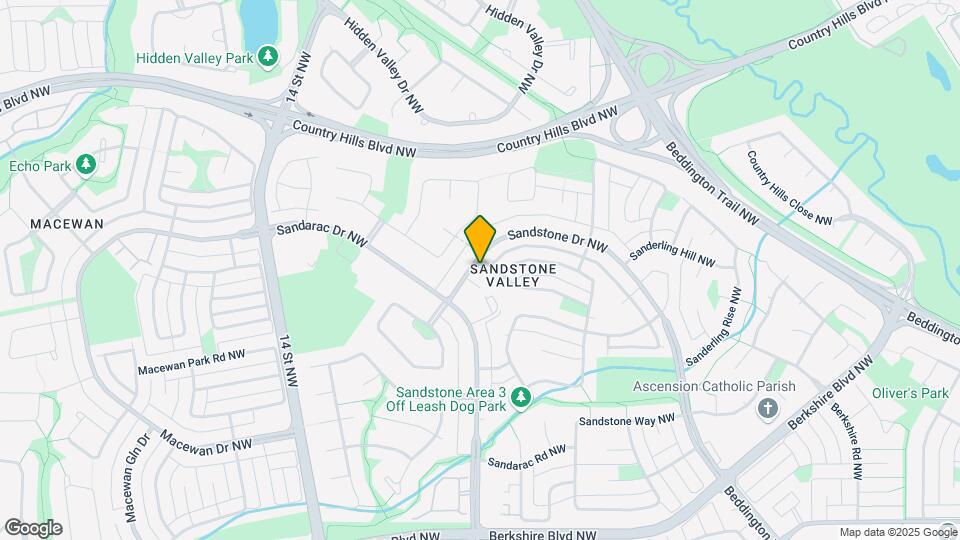 369 Sandstone Dr NW Map and Location Details