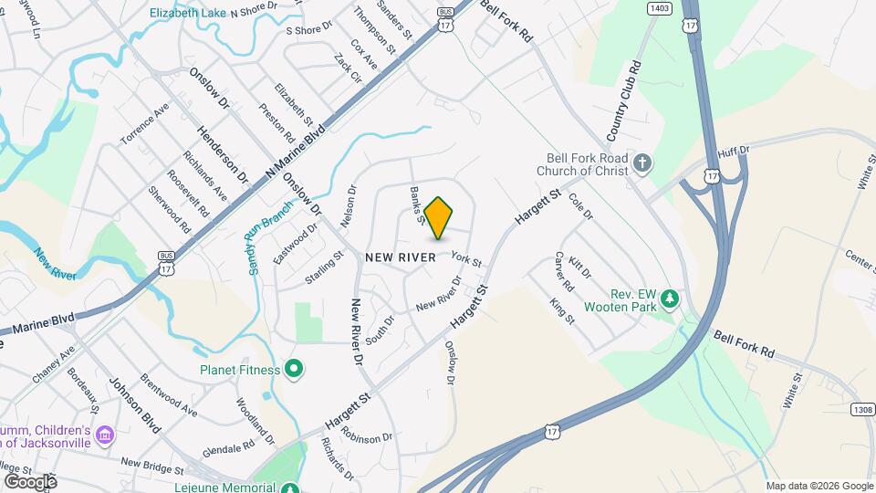 206 York St Map and Location Details