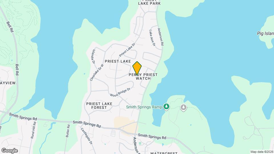 135 Del Crest Dr Mapa y Detalles de la Ubicación