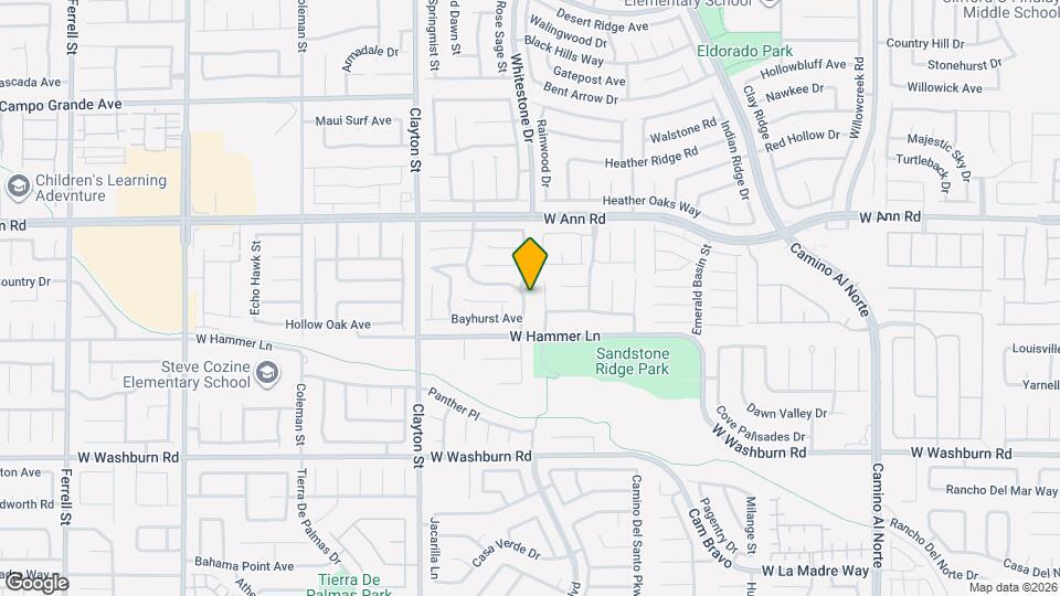 5436 Whisper Bluff St Map and Location Details