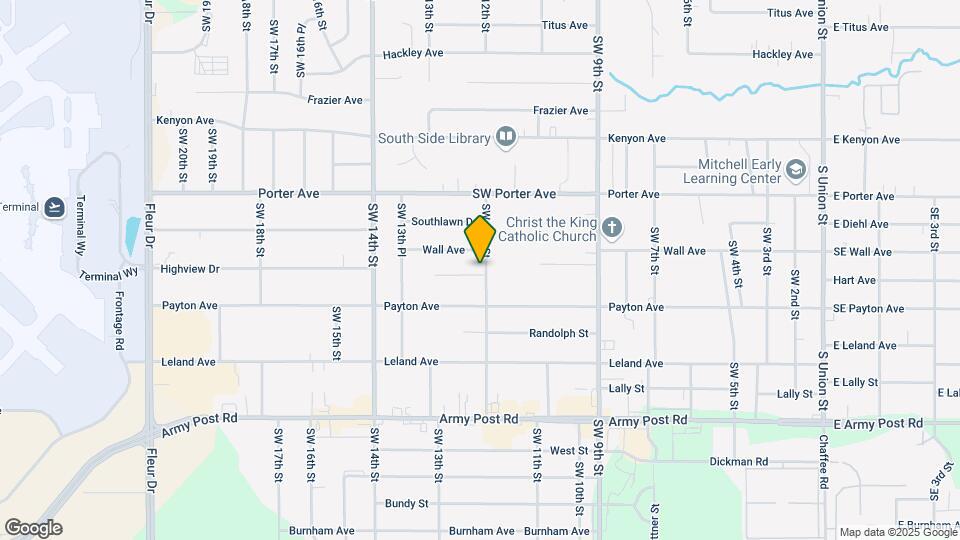 5812 SW 12th St Map and Location Details