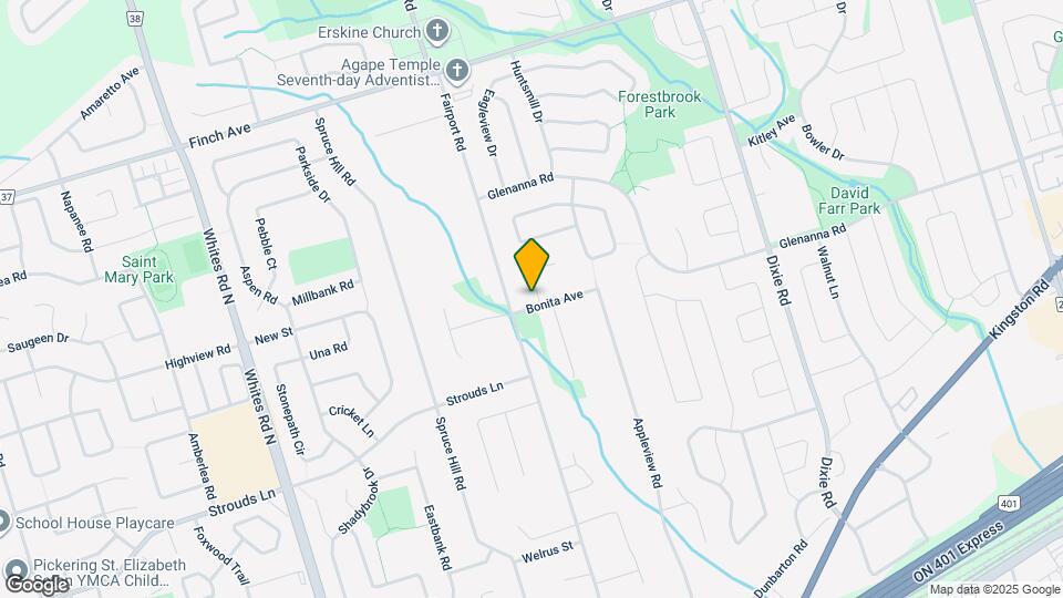 1800 Holbrook Ct Map and Location Details