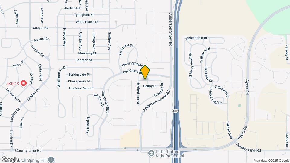 14471 Finsbury Dr Map and Location Details