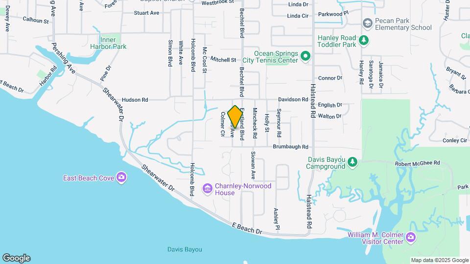 123 Stennis Ave Map and Location Details