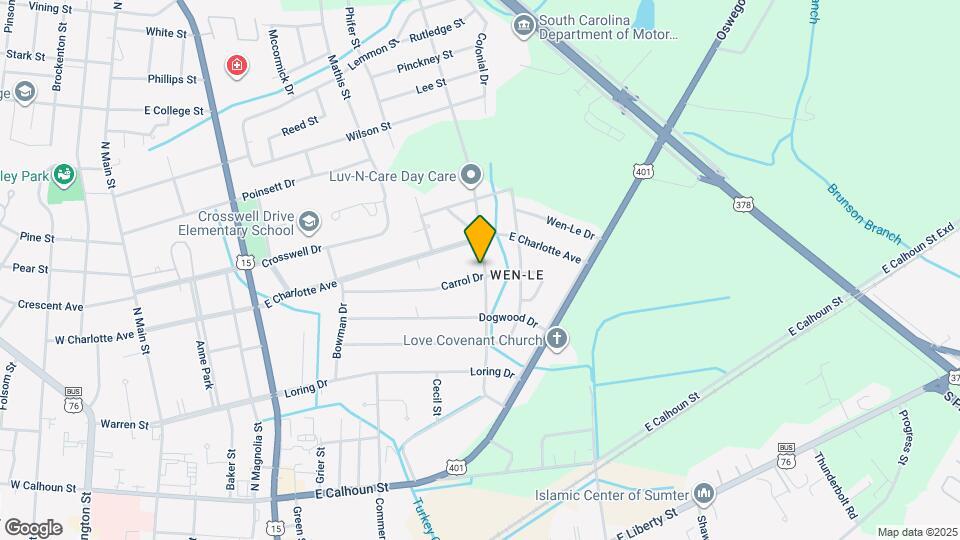 402 Bagnal Dr Mapa y Detalles de la Ubicación