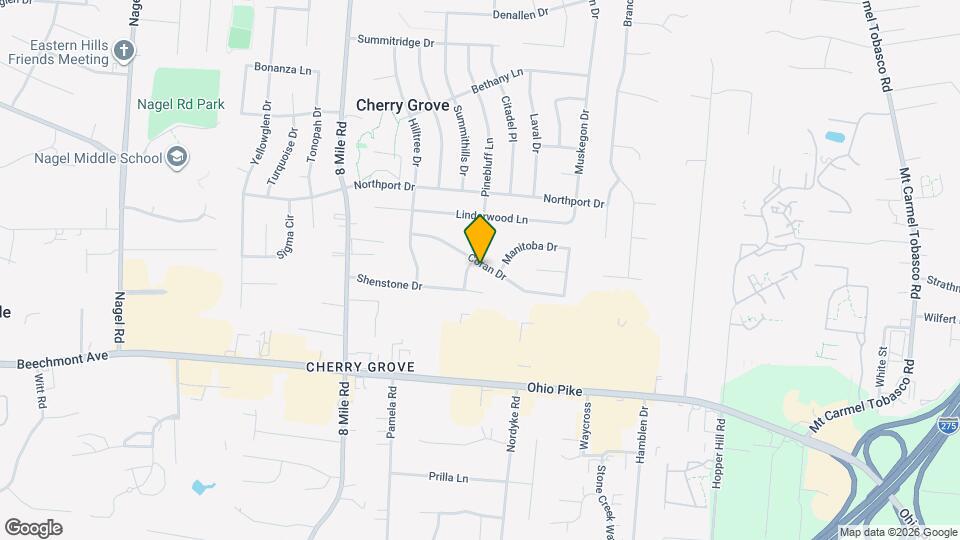 8557 Coran Dr Map and Location Details