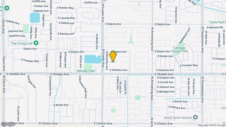 6053 E Fountain Way Mapa y Detalles de la Ubicación