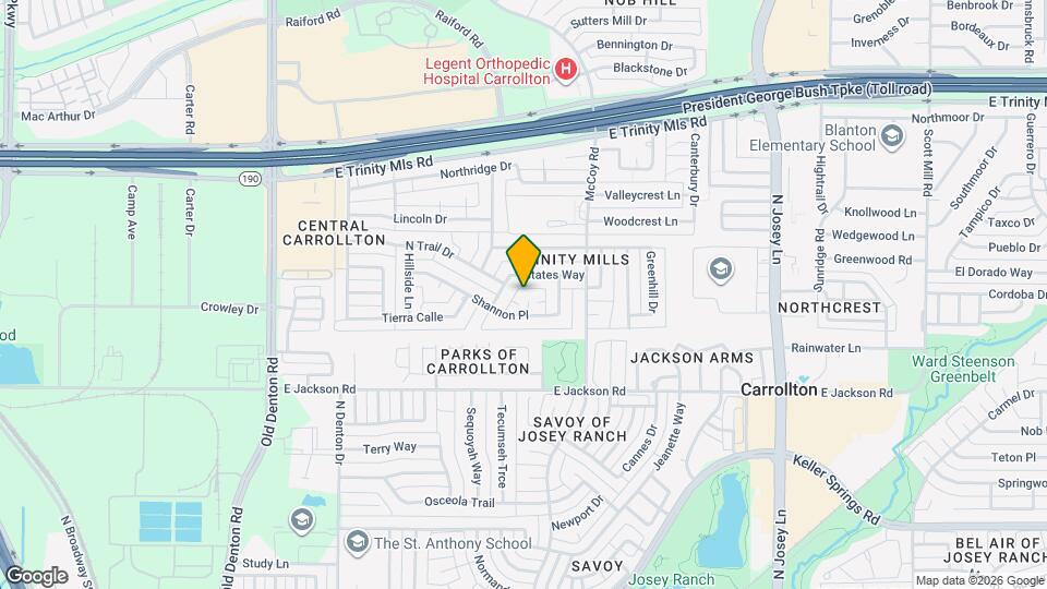 1509 Shannon Ct Map and Location Details