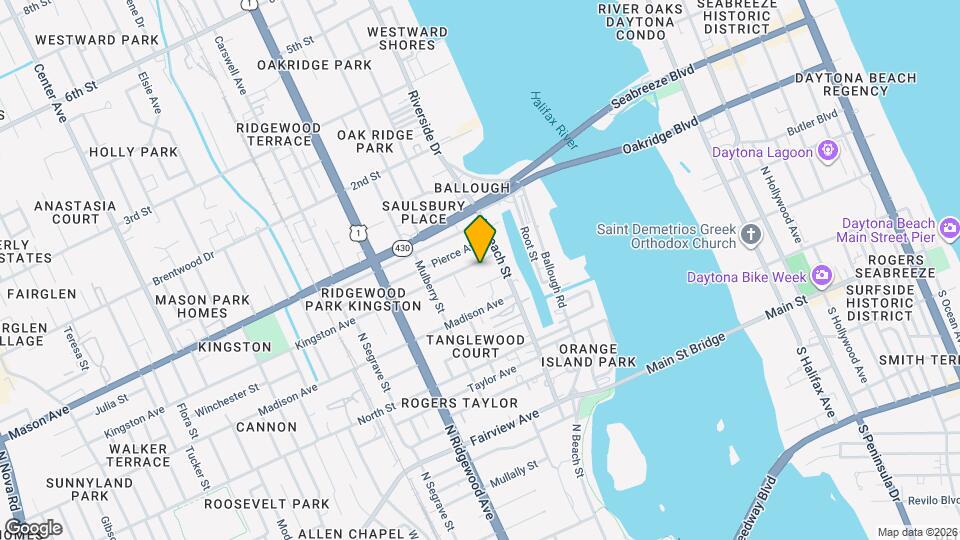 115 Kingston Ave Map and Location Details