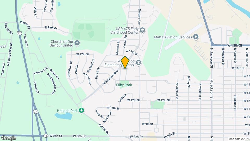 1504 Custer Rd Map and Location Details