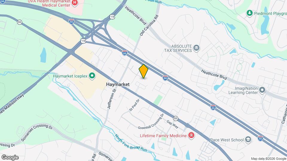 14819 Rising Sun Ln Map and Location Details