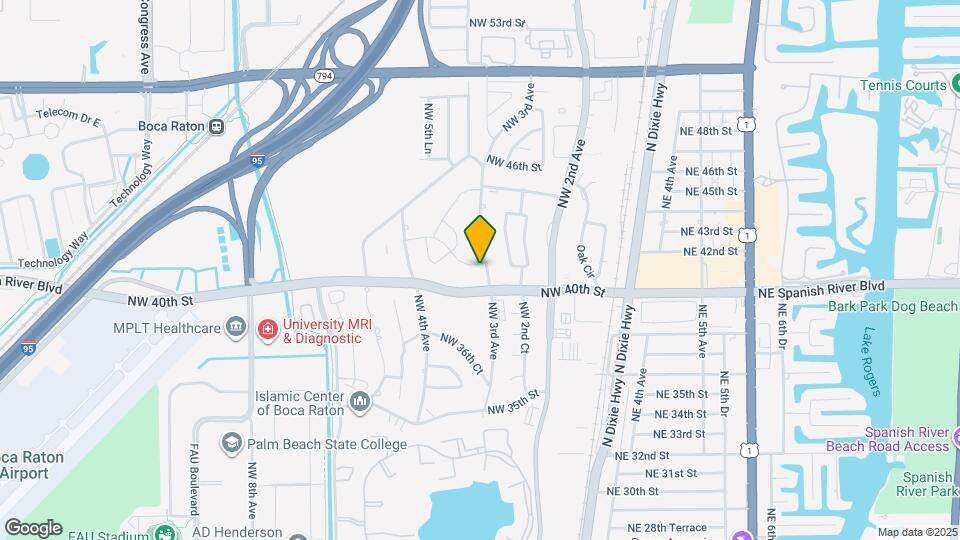 300 NW 42nd St Map and Location Details