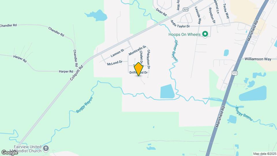 9804 Driftwood Cir Map and Location Details