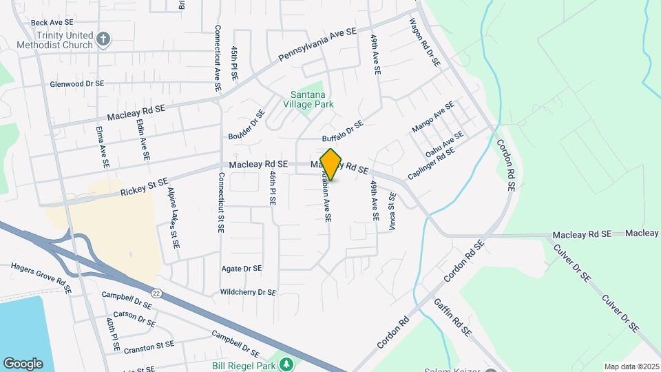 1148-1152-1152 Arabian Ave SE Mapa y Detalles de la Ubicación