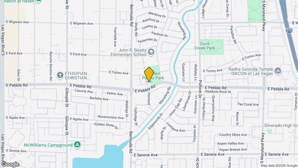 8870 Haviland Rd Map and Location Details