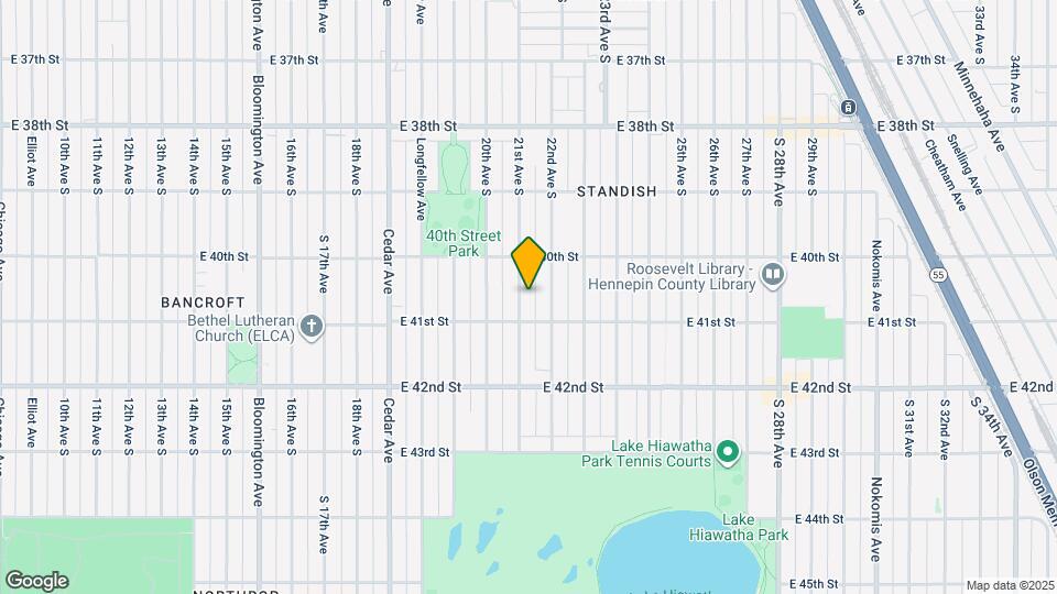4033 21st Ave S Map and Location Details